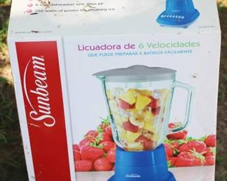 446 - Sunbeam Blender in Box
