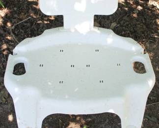 448 - Plastic Shower Chair - 25" x 19" x 31"
