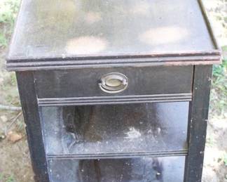 454 - One-Drawer End Table - 26" x 15" x 23"
