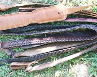 455 - Lot of Leather Belts
