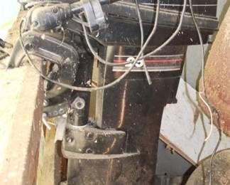 469 - Mercury Boat Motor (As is/Untested)
