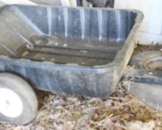 479 - Plastic Utility Trailer - 33" x 44"
