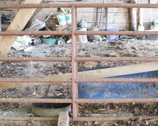 513 - Metal Fence - 50" x 90"
