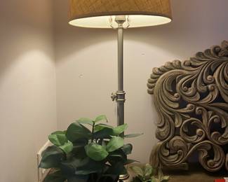 Two beautiful adjustable height lamps