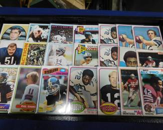 Vintage football cards