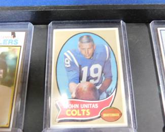 John Unitas Colts football card