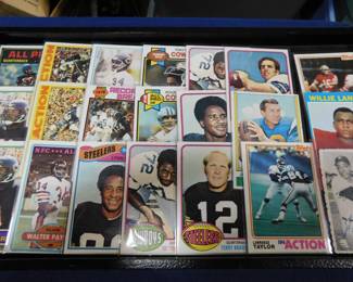 Vintage football cards