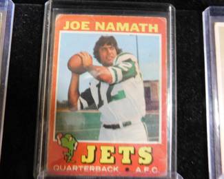 Joe Namath Football card