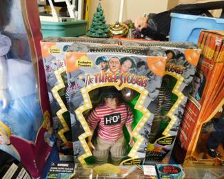 Three Stooges action figures