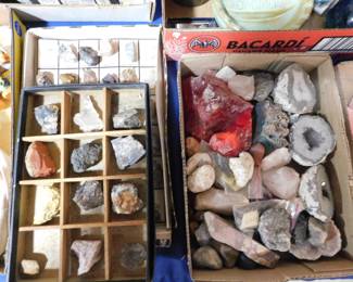 Rocks and minerals collection