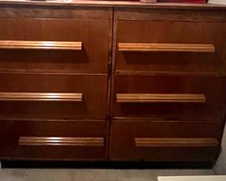 Two Wood Dressers