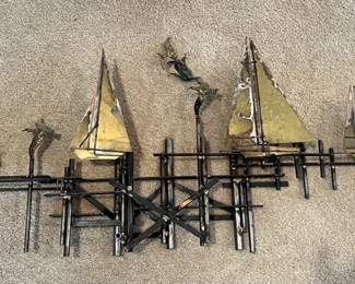 Vintage Metal Art (signed) Picture 1
Of 3