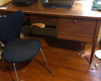 fritz h ansen chair, Drexel desk