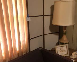 three panel screen embossed leather?