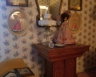 Unique 1886 Ross washstand.