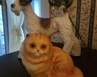 German dog and Goebel cat.