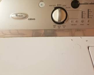Very clean Whirlpool dryer.