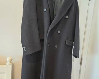 size 48 mens wool coat