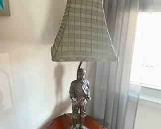 Metal table lamp 
