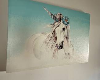 Unicorn canvas art