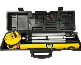 Lot 12  
Professional Laser Level with Tripod and Carrying Case