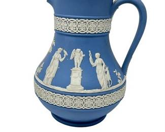 Lot 132  
Wedgewood Blue Pitcher