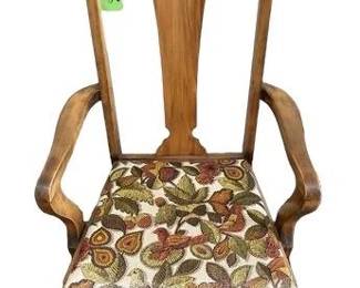 Lot 224  
Light Wood Chair With Bird Seat