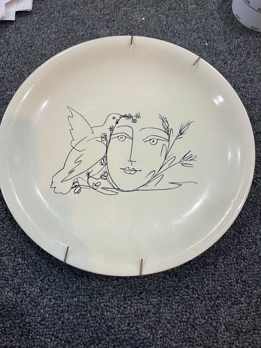Picasso Plate Signed