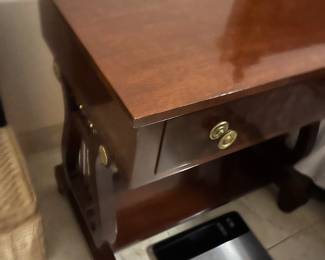 Lyre Nightstand Set