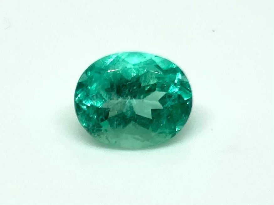  001 1.25ct Authentic Natural BGrade Loose Emerald  Jeweler Authorized 