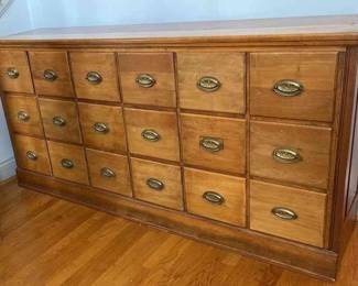 Antique Apothecary Cabinet
