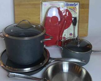 Calphalon Pots, Emeril Skillet, And More