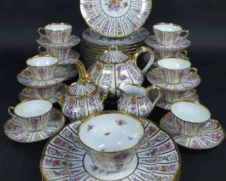 Dresden Porcelain China Tea Set