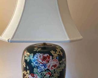Floral Ceramic Lamp