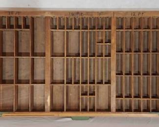 Hamilton Vintage Printers Drawer Tray