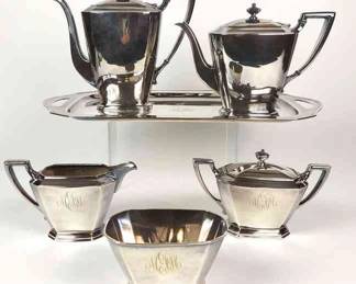 Homan Plate 0680 Coffee Tea Service Set