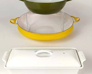 Le Creuset, Dansk And Nacco Danish Cookware 