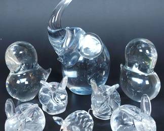 Lenko, Napcoware And More Glass Figurines 
