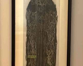 Original Drawing Rubbing, Unsigned 