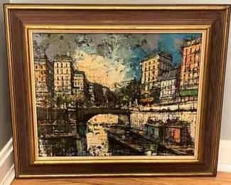 Original MCM Oil Painting, Unsigned 
