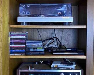 Pioneer Receiver, Technics Turntable, And More