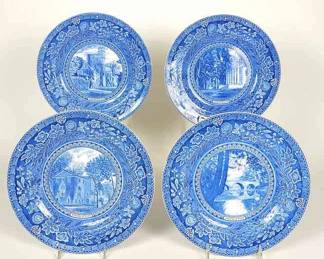 Princeton Wedgwood Plates 1, Set Of Four