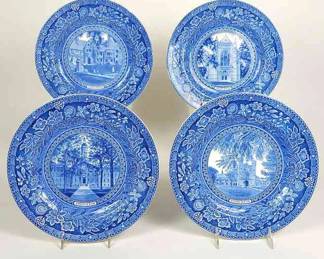Princeton Wedgwood Plates 3, Set Of Four
