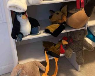 Stuffies Including 1980s Christmas Pup