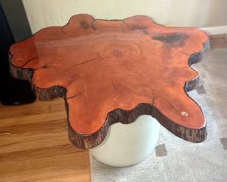 Hand Crafted Live Edge Table Top, 31” x 12”