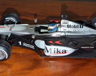Diecast 1:18 Scale Formula 1 Indy Racecars Qty 3, McLaren Racecar, 1 Door Needs Repair, And More, Total Qty 5