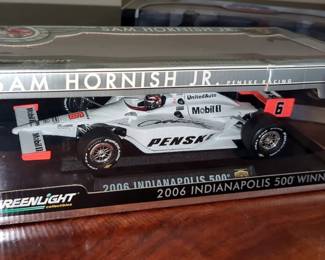Greenlight 1:18 Scale Diecast Indy Cars, Includes 2006 Indianapolis 500 Winner Sam Hornish Jr, Scott Sharp, And Danica Patrick
