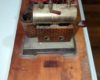 Vintage Steam Powered Engine