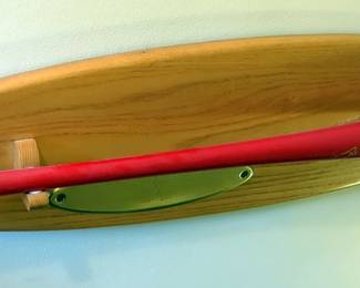 Kansas City Chief Baseball Bat Signed By Player #81 Kevin Lockett, With Plaquered