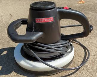 Craftsman 10" Buffer/Polisher, Model 319.10626, In Hard Sided Carry Case